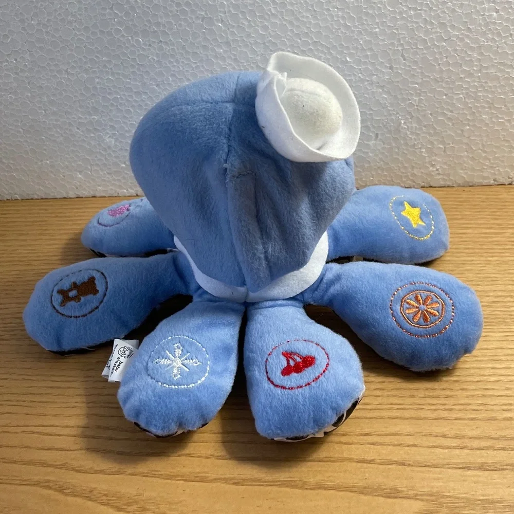 Baby Einstein Octoplush Musical Octopus Baby Developmental Learning Toy 10.5”
